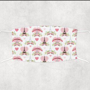 Girls Custom Pink Face Mask Accessories